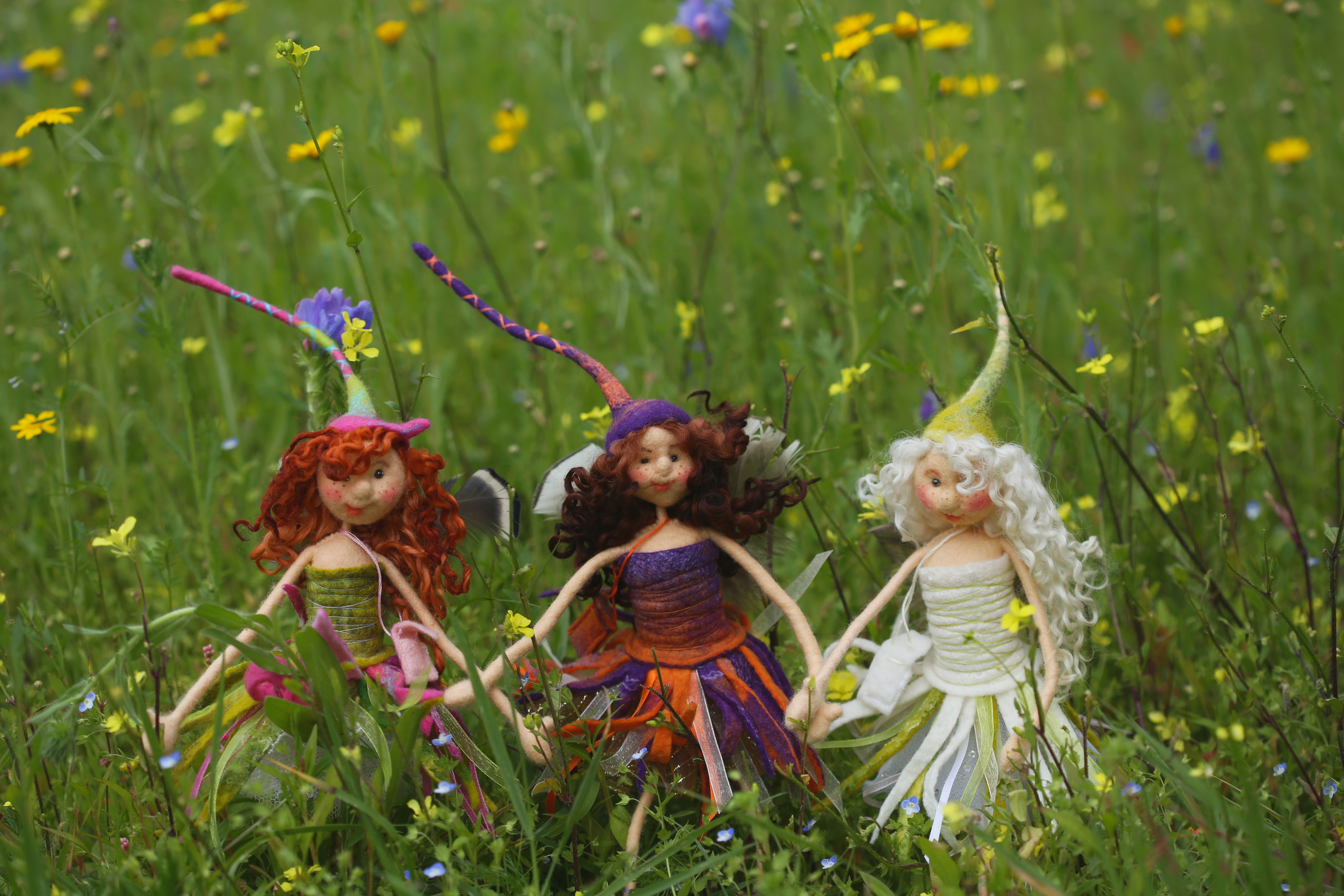 Felt Fairies art studio with Franziska Lienberger