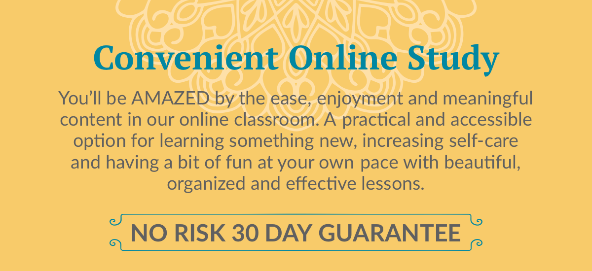 AT THE CORE Yoga, Ayurveda and Meditation online courses! 30 day no risk guarantee! 