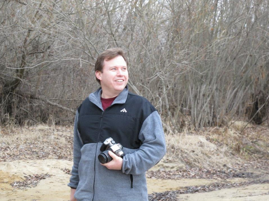 Photograph of Art Kevin McCain Near the Boise River