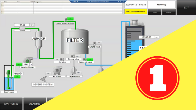 Siemens WinCC V7 SCADA : System Basic Training (Level 1) | Lifetime Access