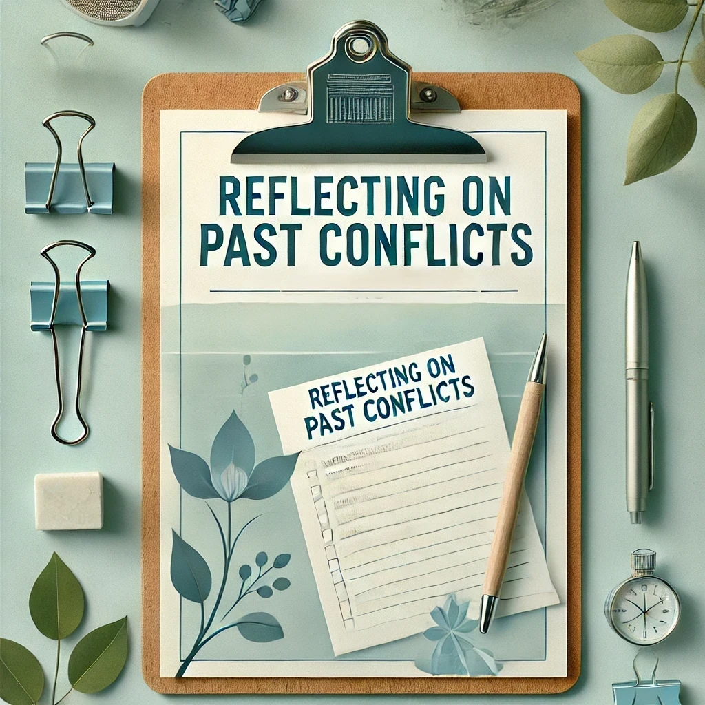 Reflecting on Past Conflicts Worksheet