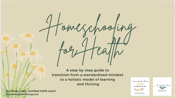 Homeschooling for Health