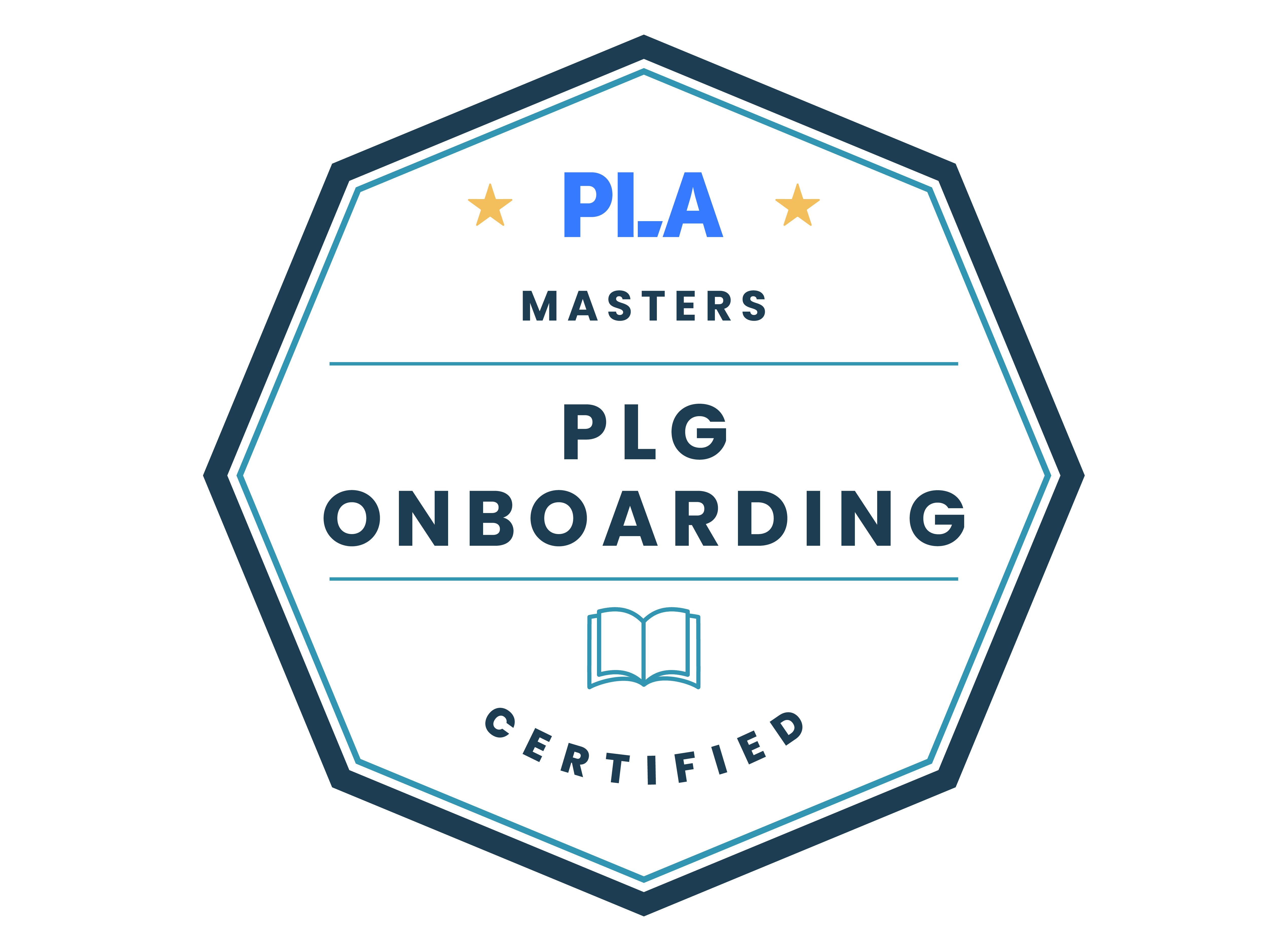 PLG Onboarding Certified badge