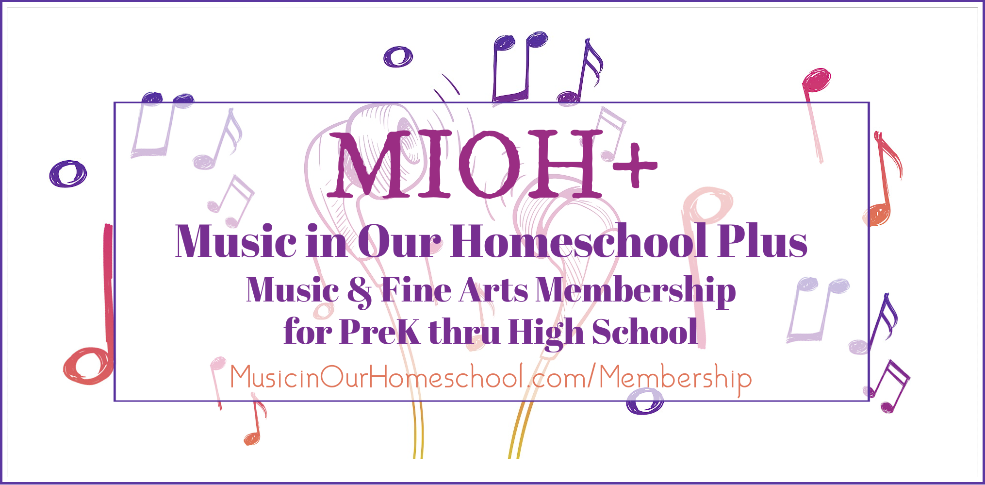 MIOH+ music and fine arts membership
