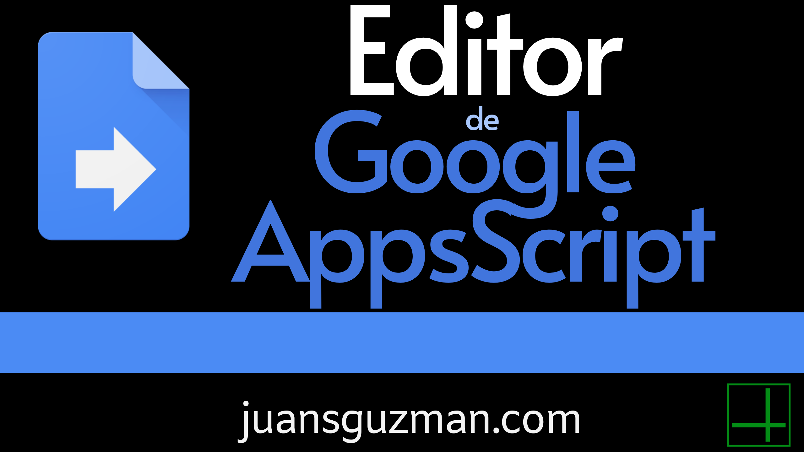 Editor de Google Apps Script