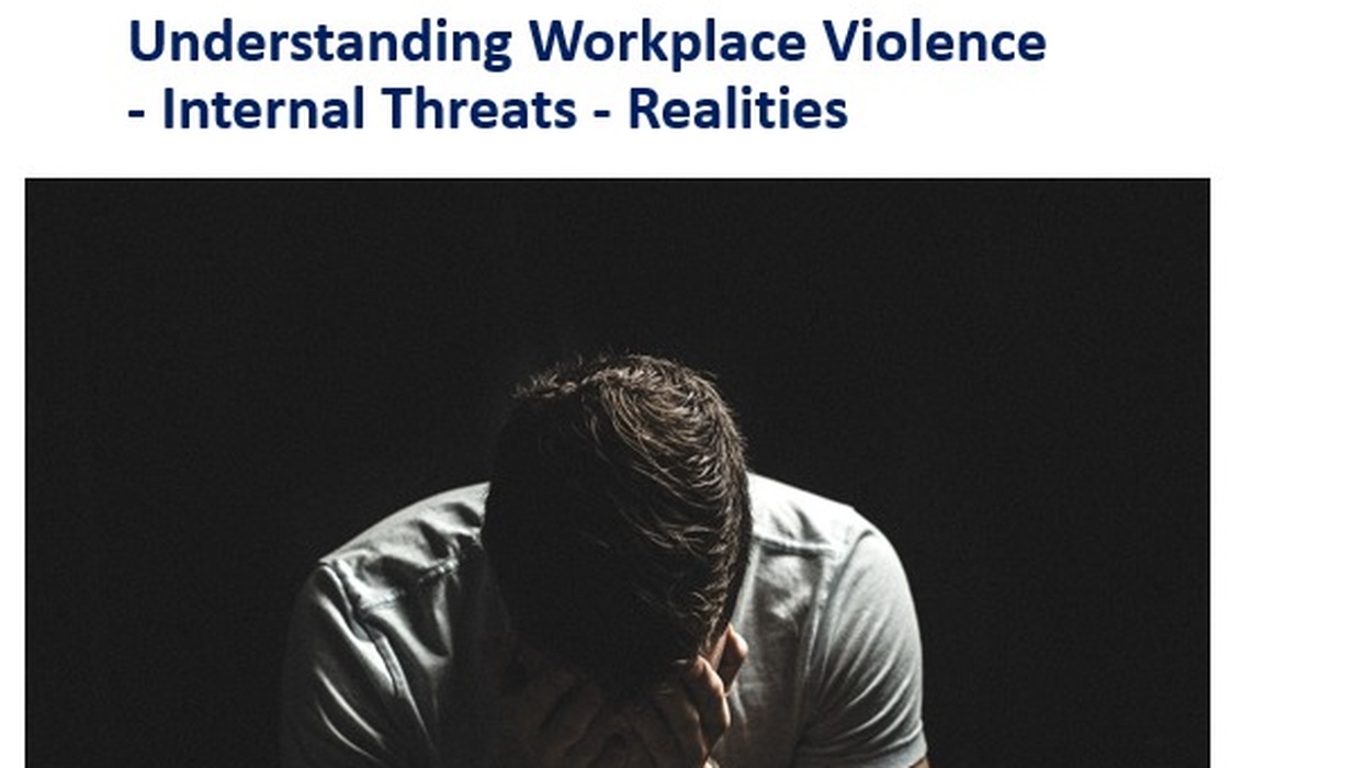 Blog: Workplace Violence Prevention Programme