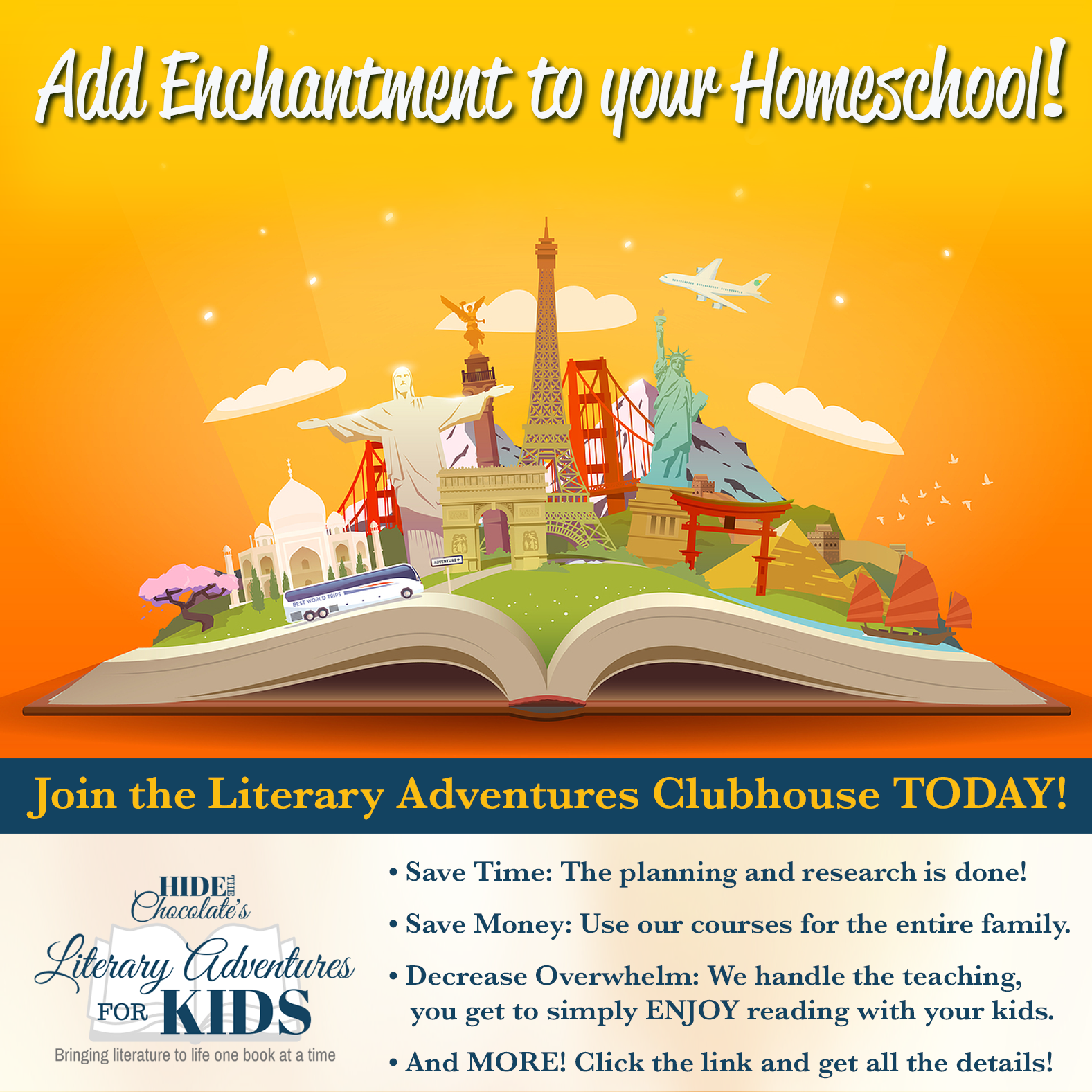 Literary Adventures Clubhouse