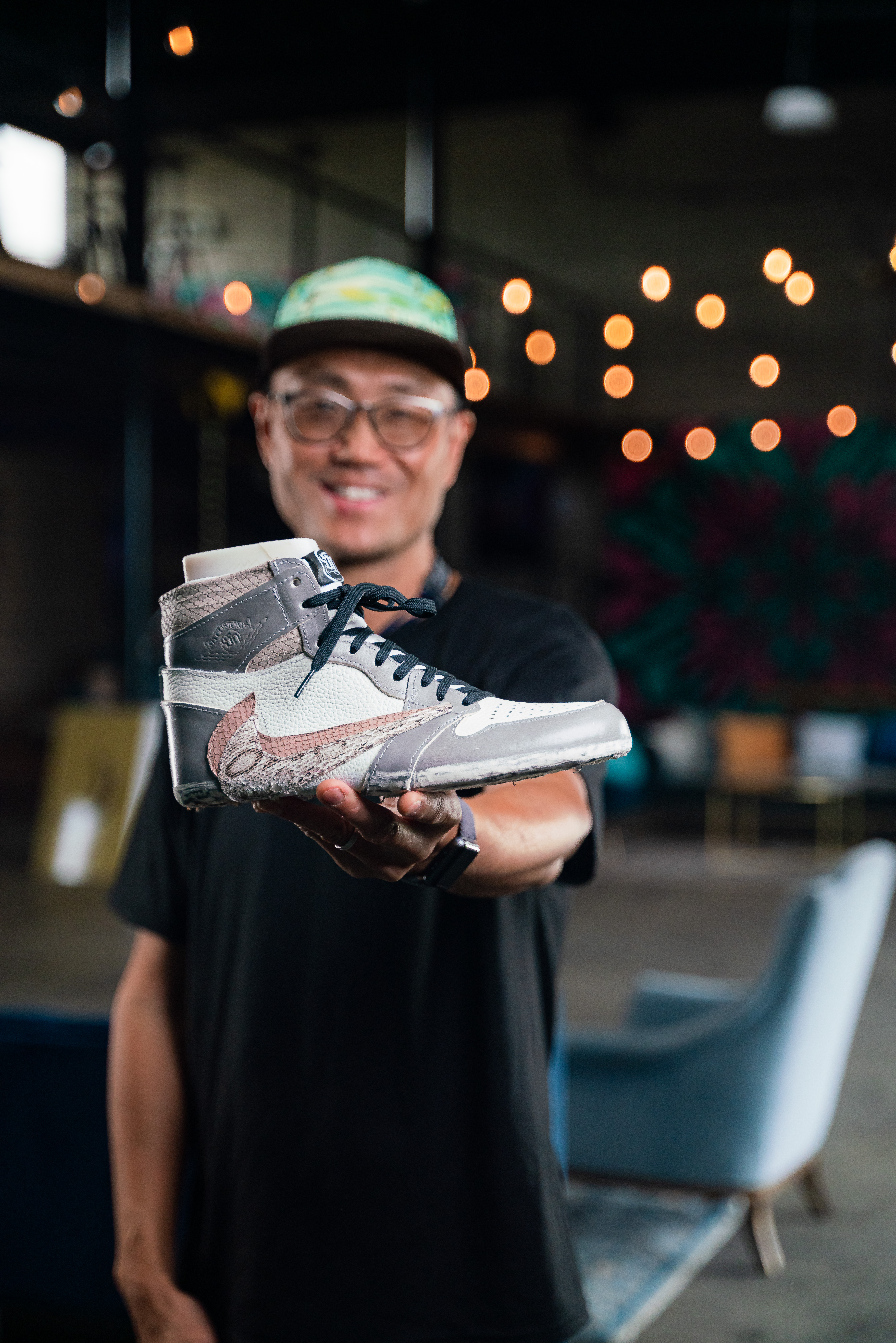 How To Make An Air Jordan 1 'Travis Scott' | SD Custom Footwear