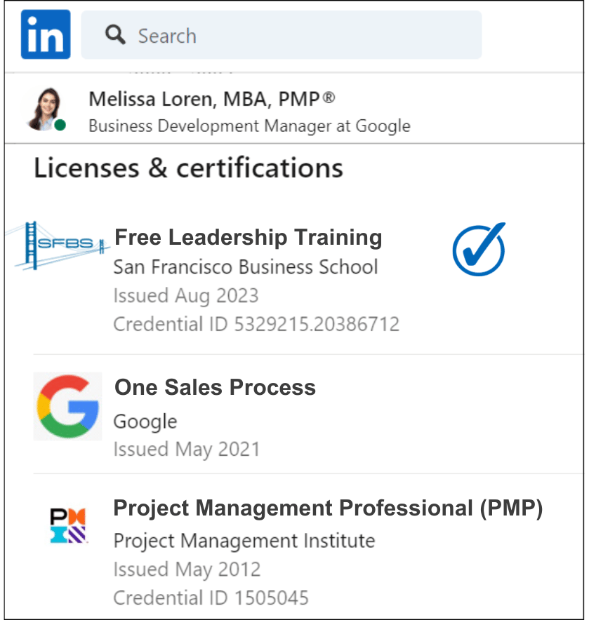 Strategy Creation and Execution Training Program LinkedIn Profile