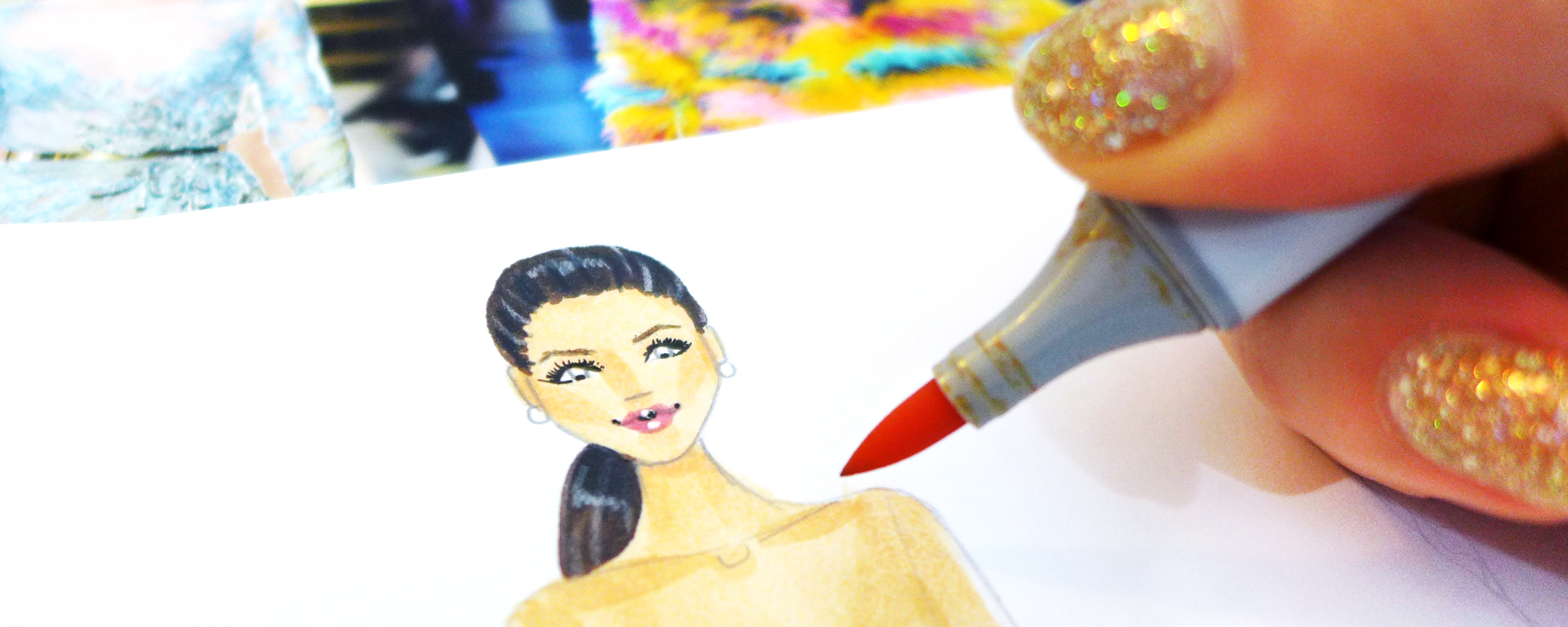 Top 10 Copic Marker Storage Ideas…, Joanna Baker : Fashion & Lifestyle  Illustrations