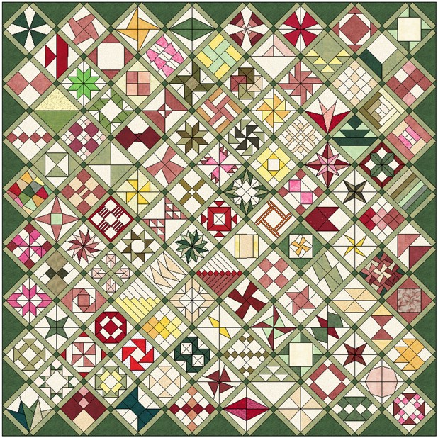 Mystery Sampler Quilt By Leonie West & Westalee Design - 5