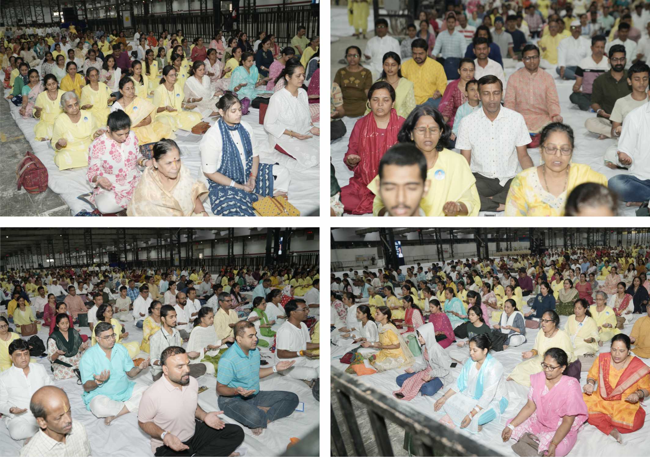 भक्तगण शक्तिपूर्ण शिवसाधना में संलग्न हैं तथा अत्यन्त घातक ‘पितृदोष’ के निवारण हेतु पितृऋण मुक्ति साधना में एकाग्र भाव से लीन हैं।