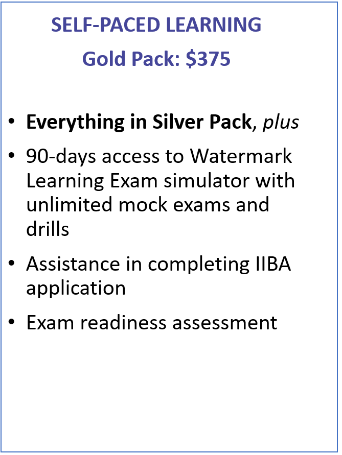 ECBA Gold Pack