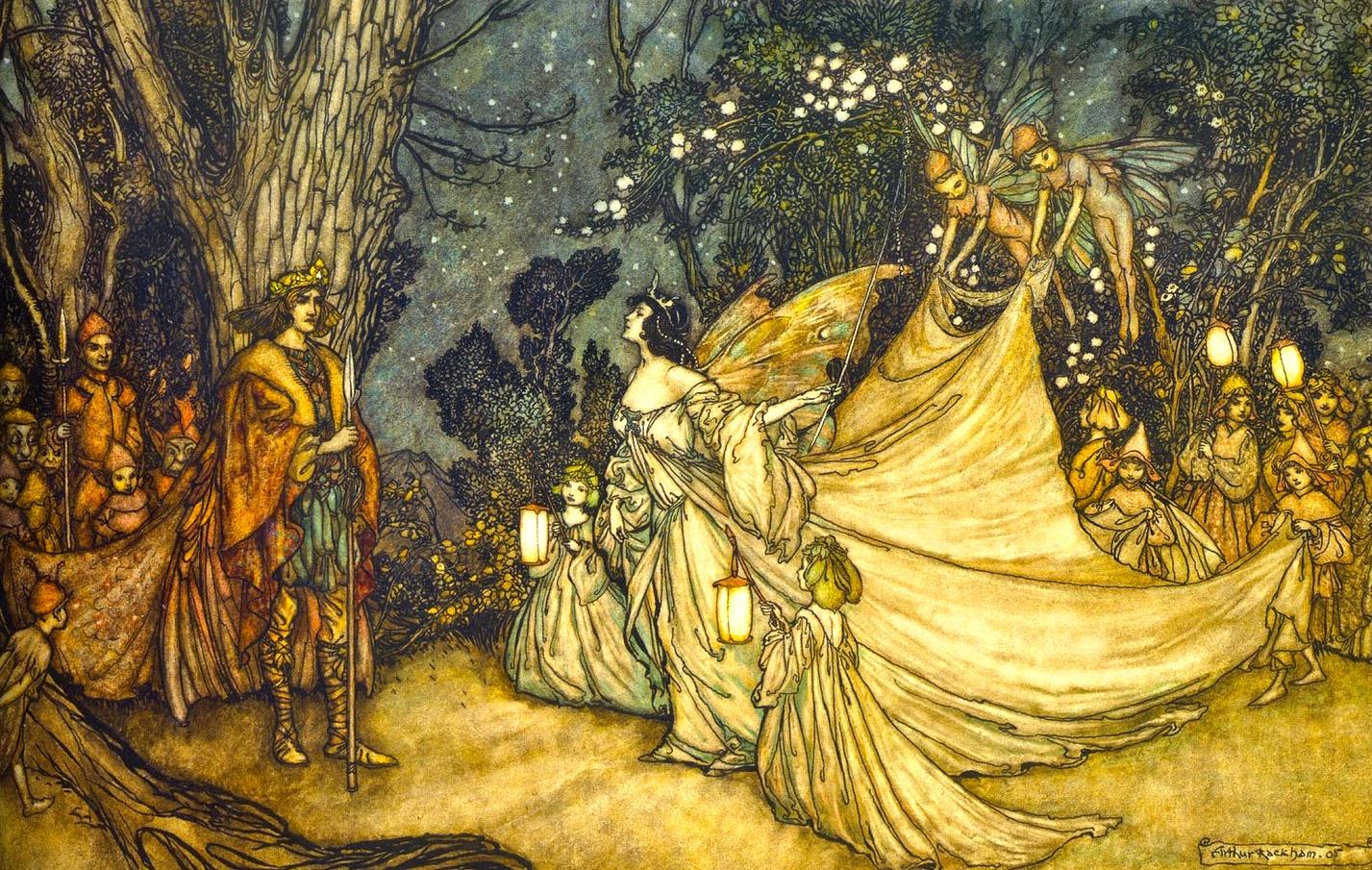 Arthur Rackhams Midsummer Nights Dream