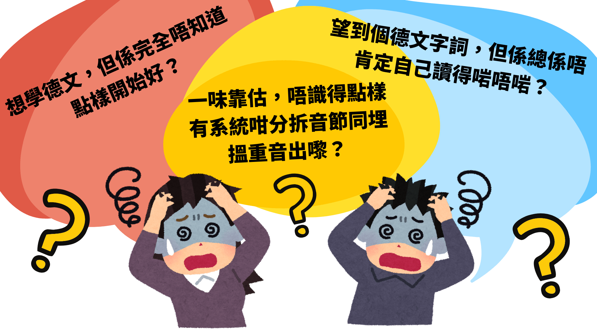 德文發音困難
