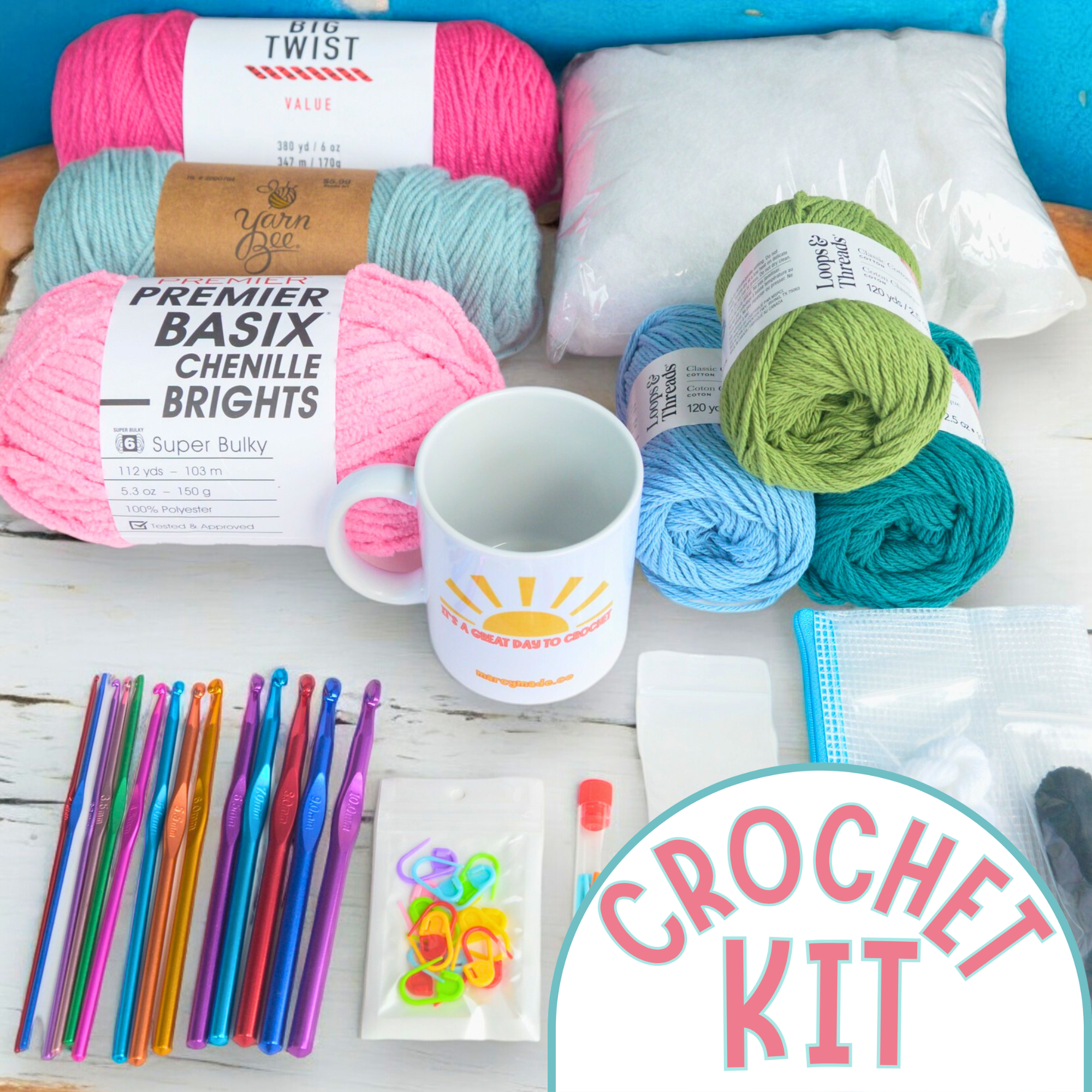 crochet supplies