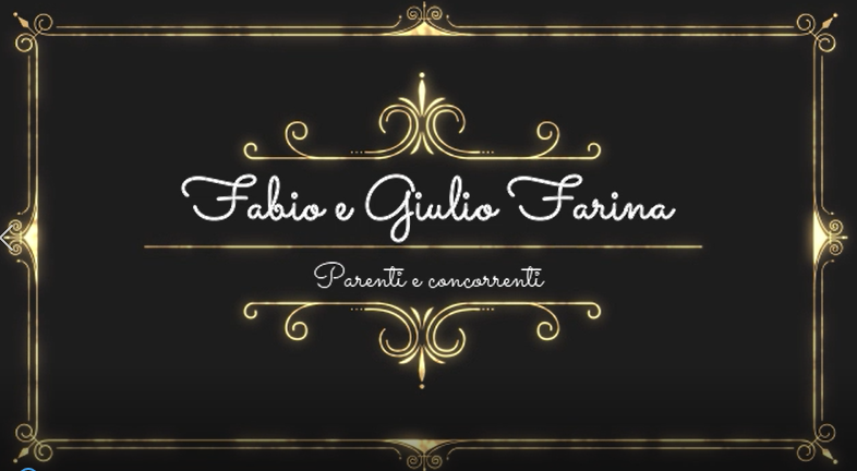 Fabio e Giulio Farina, parenti e concorrenti