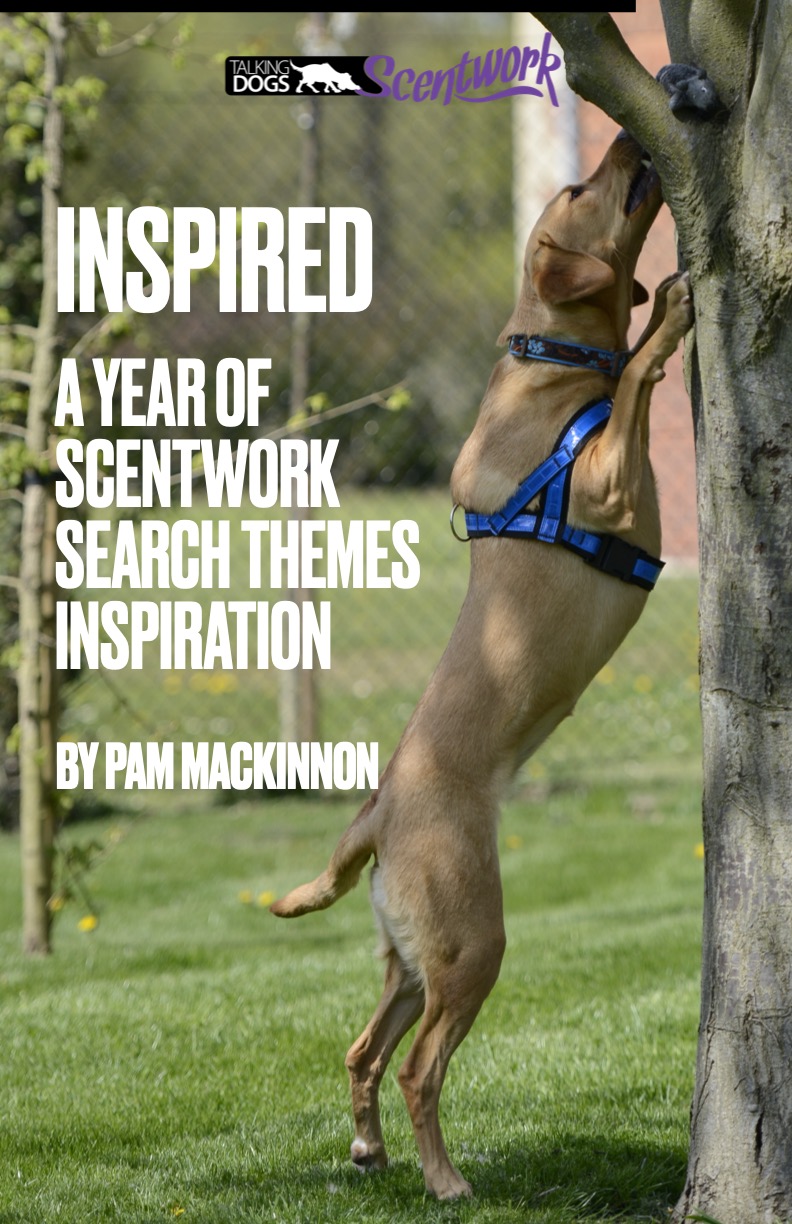 book cover of labrador stretching up to retrieve a scented toy from a tree branch