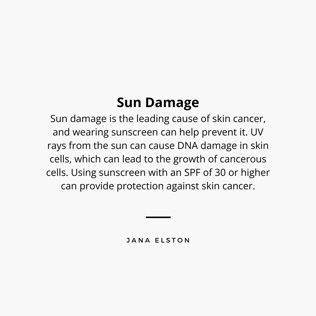 sun damage quote