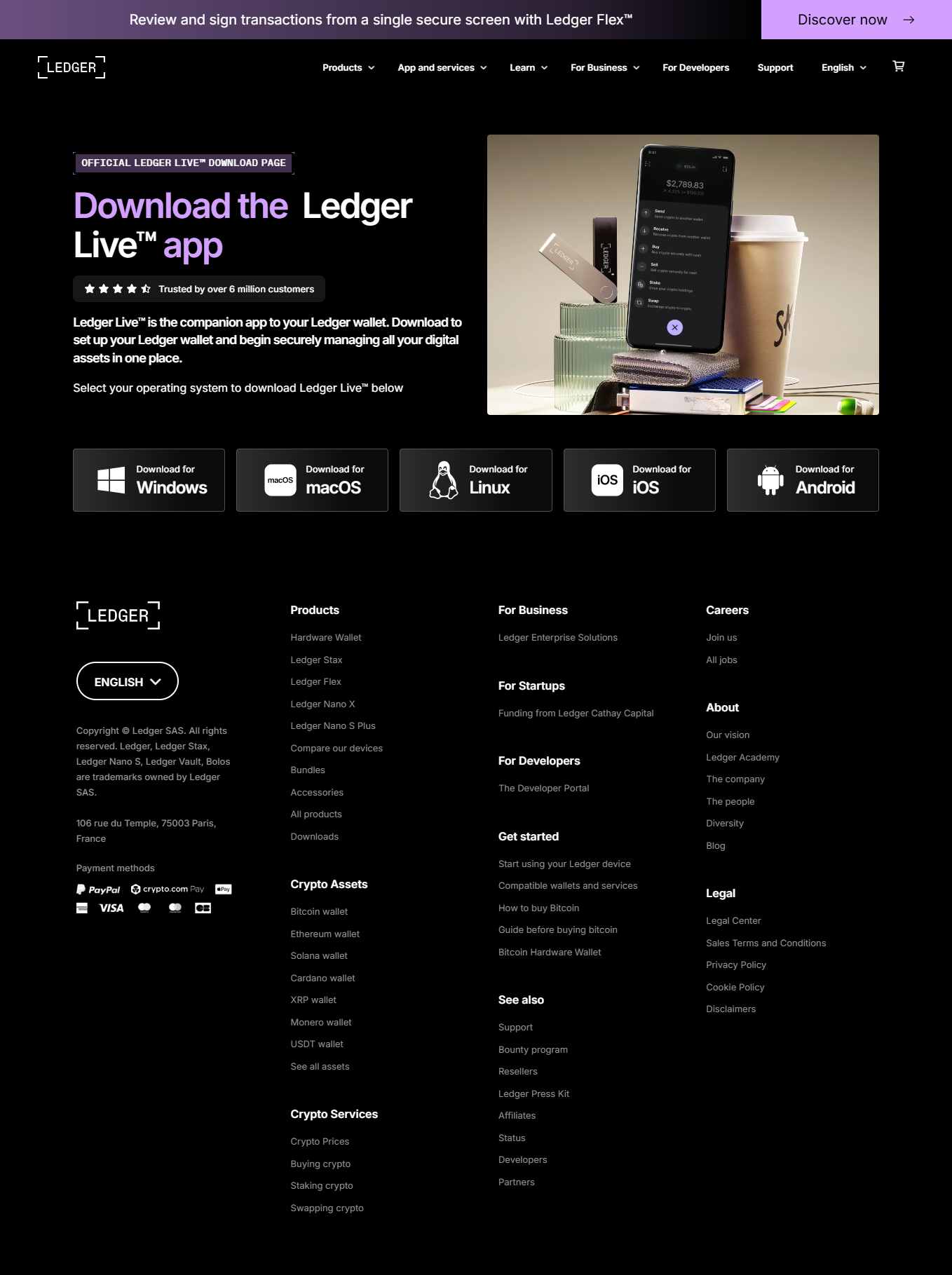 Ledger live