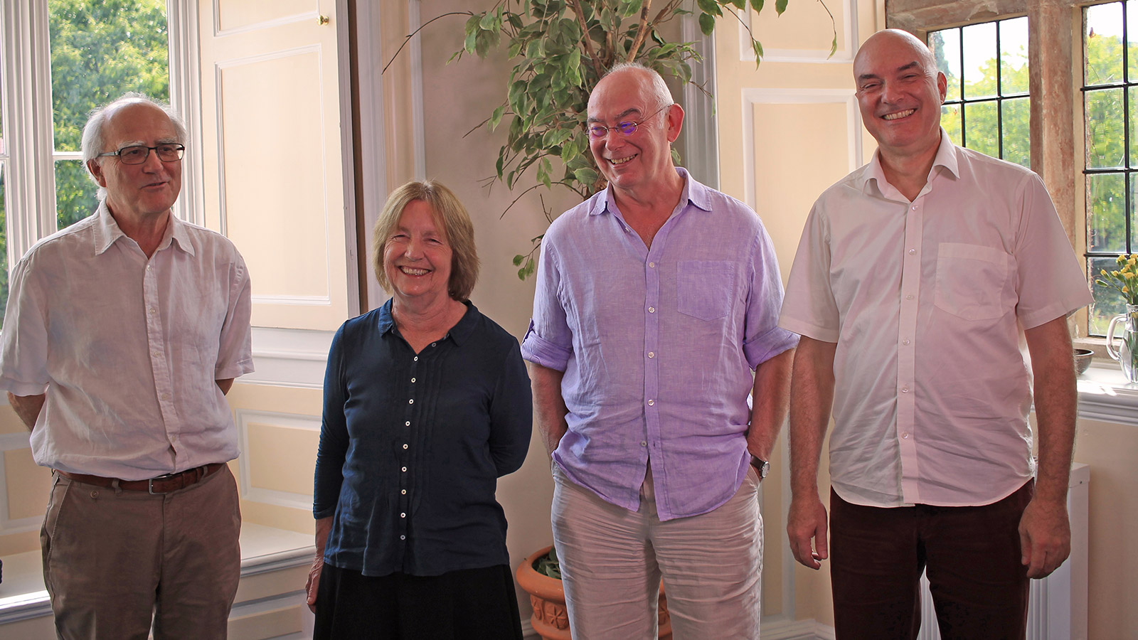 Stephen Batchelor, Christina Feldman, John Peacock, and Akincano Weber.