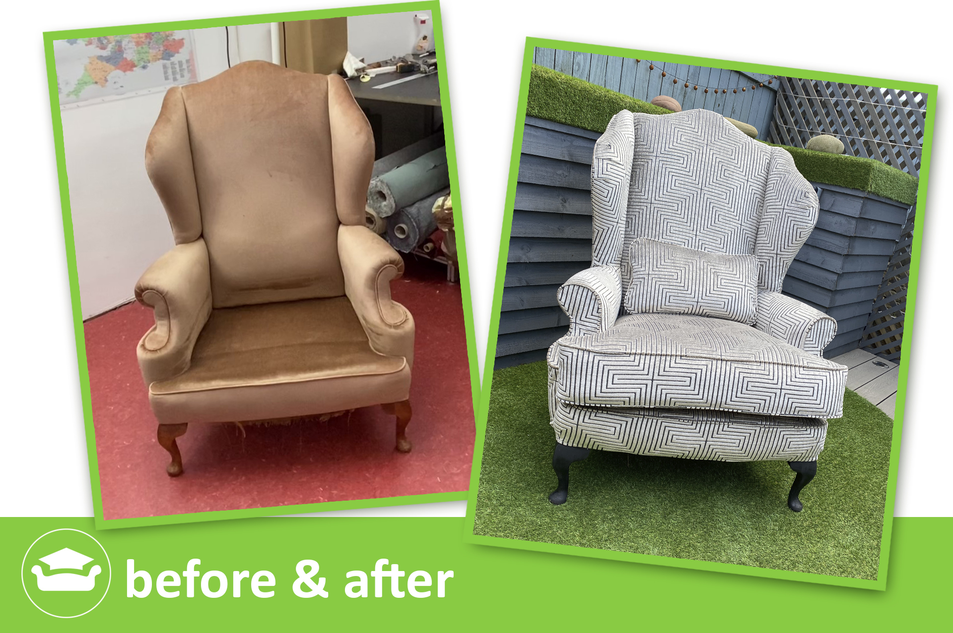 make a loose covers for Parker Knoll wing chair