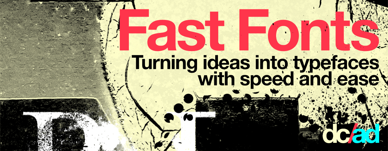 fast fonts training by Dave Conrey Art and Design