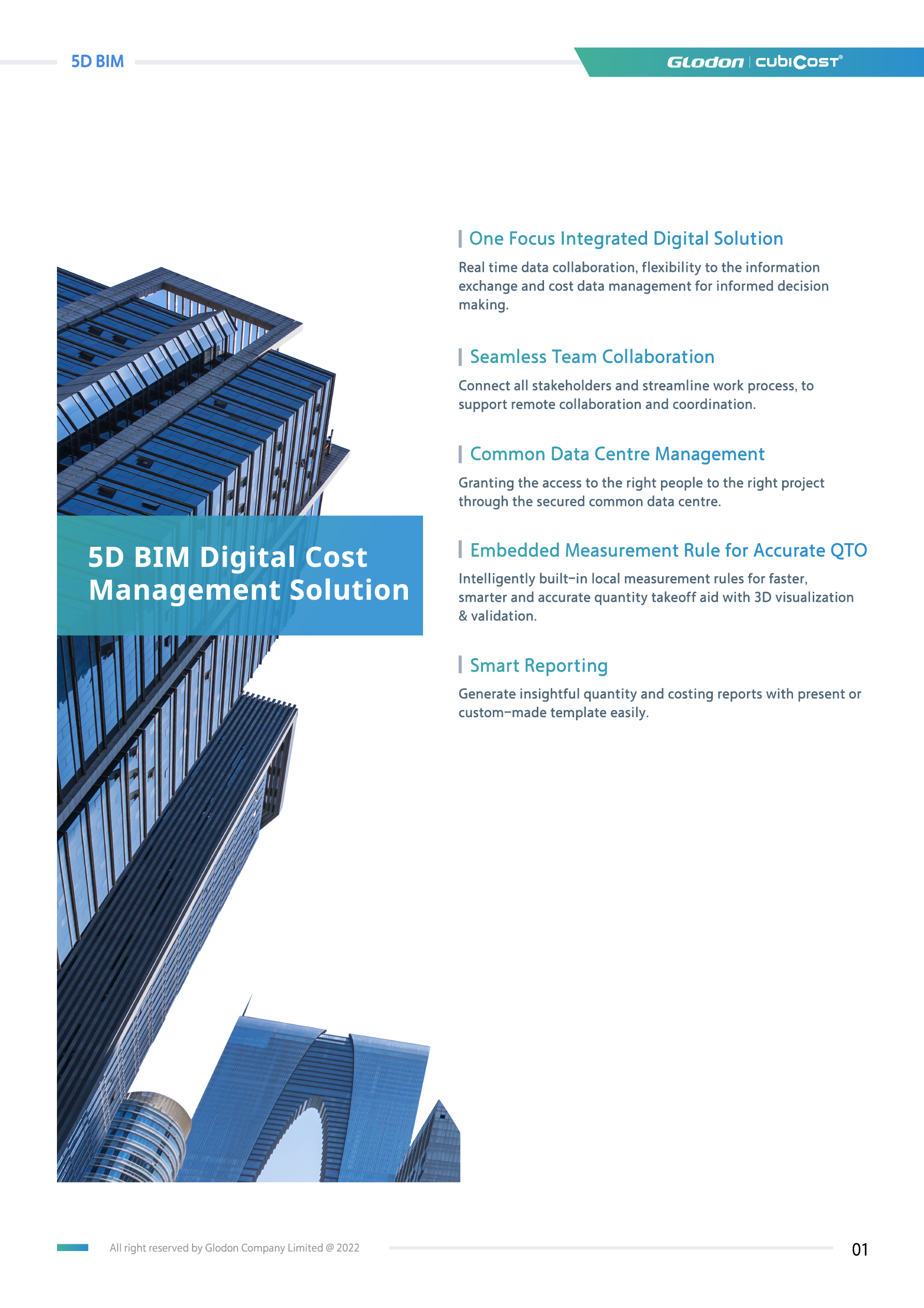 Glodon Cubicost 5D BIM-Product Brochure-Page2