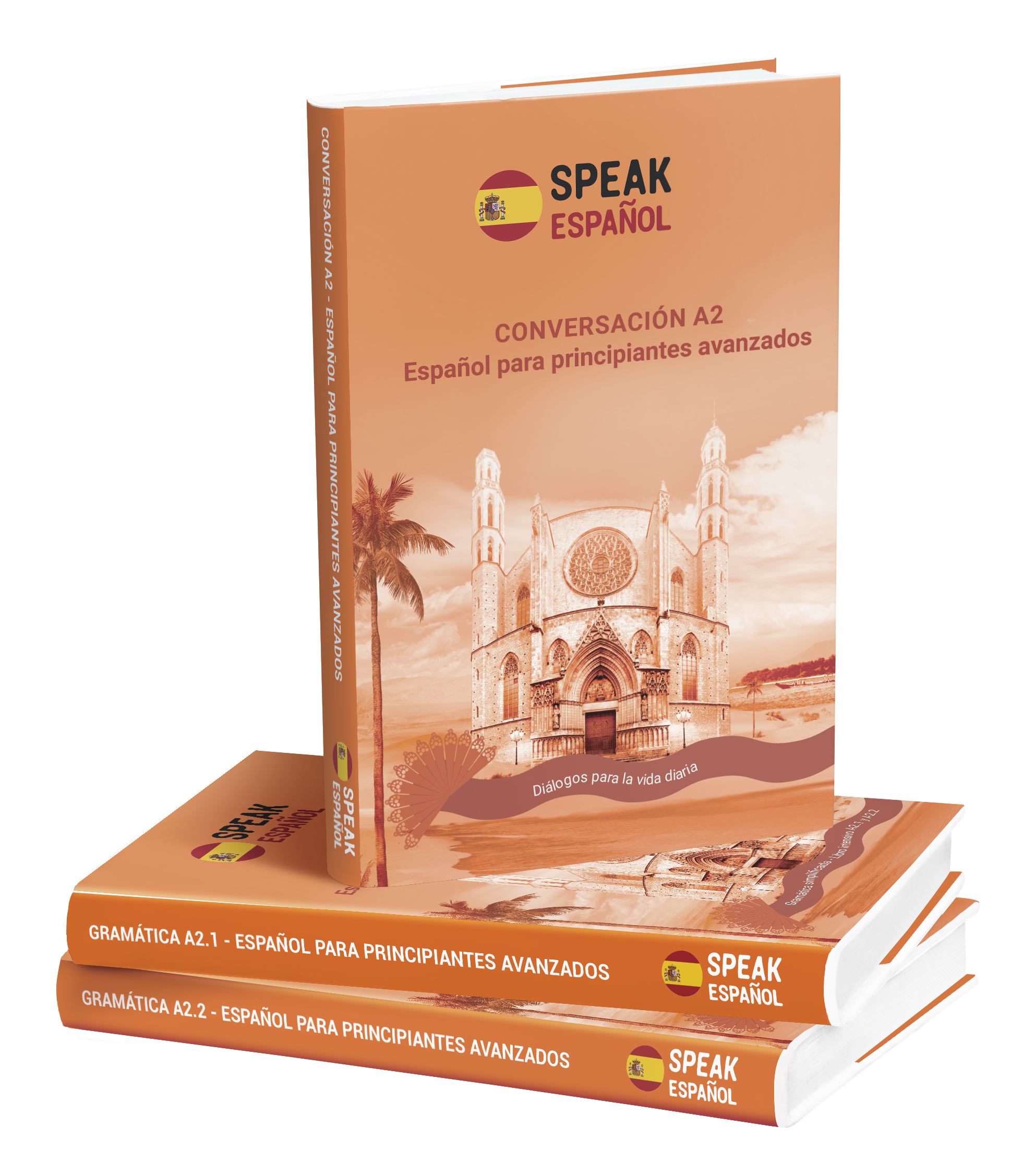 A2 level Spanish books included in the course price