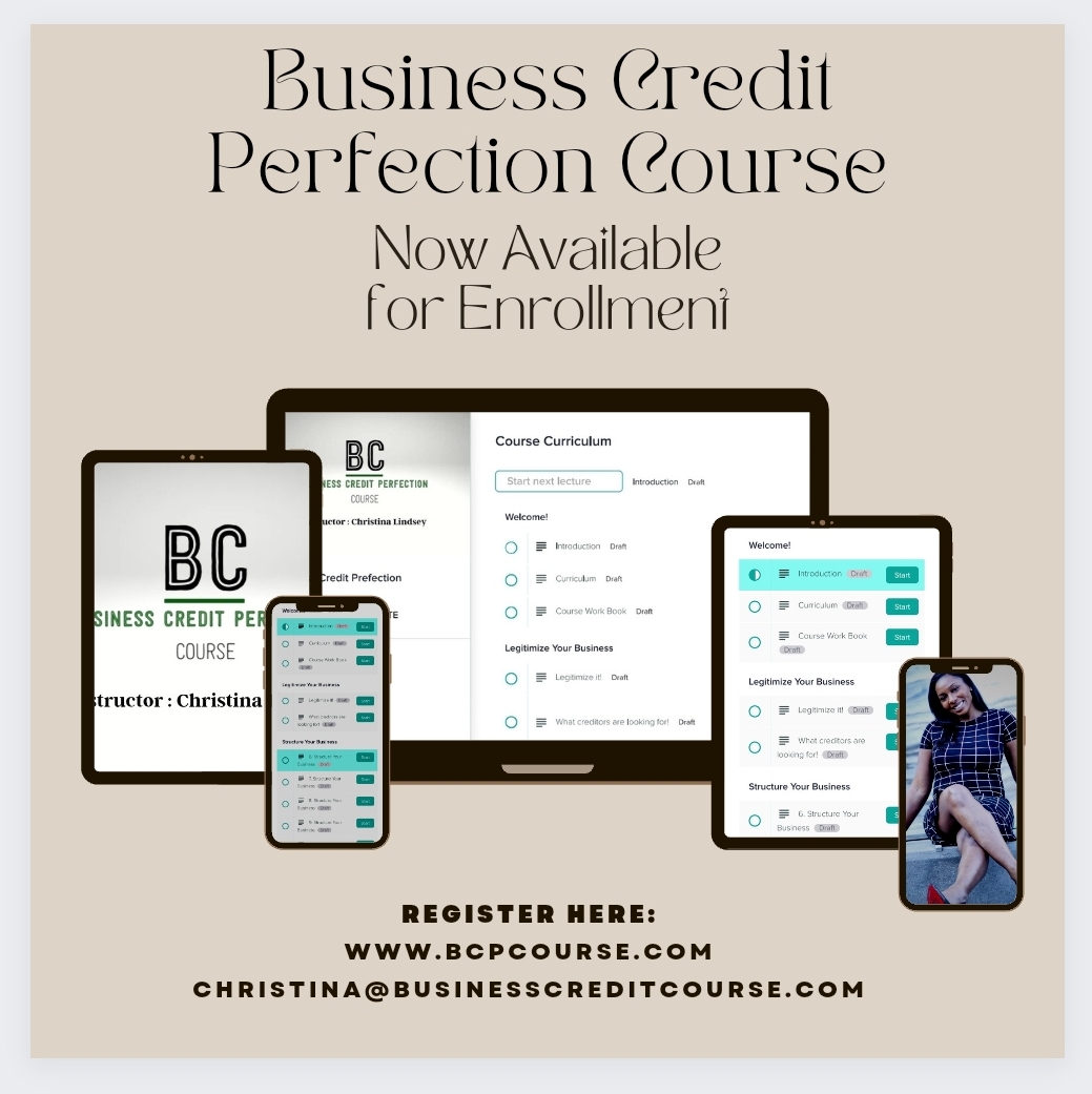 Homepage FLR Business Credit Perfection Course