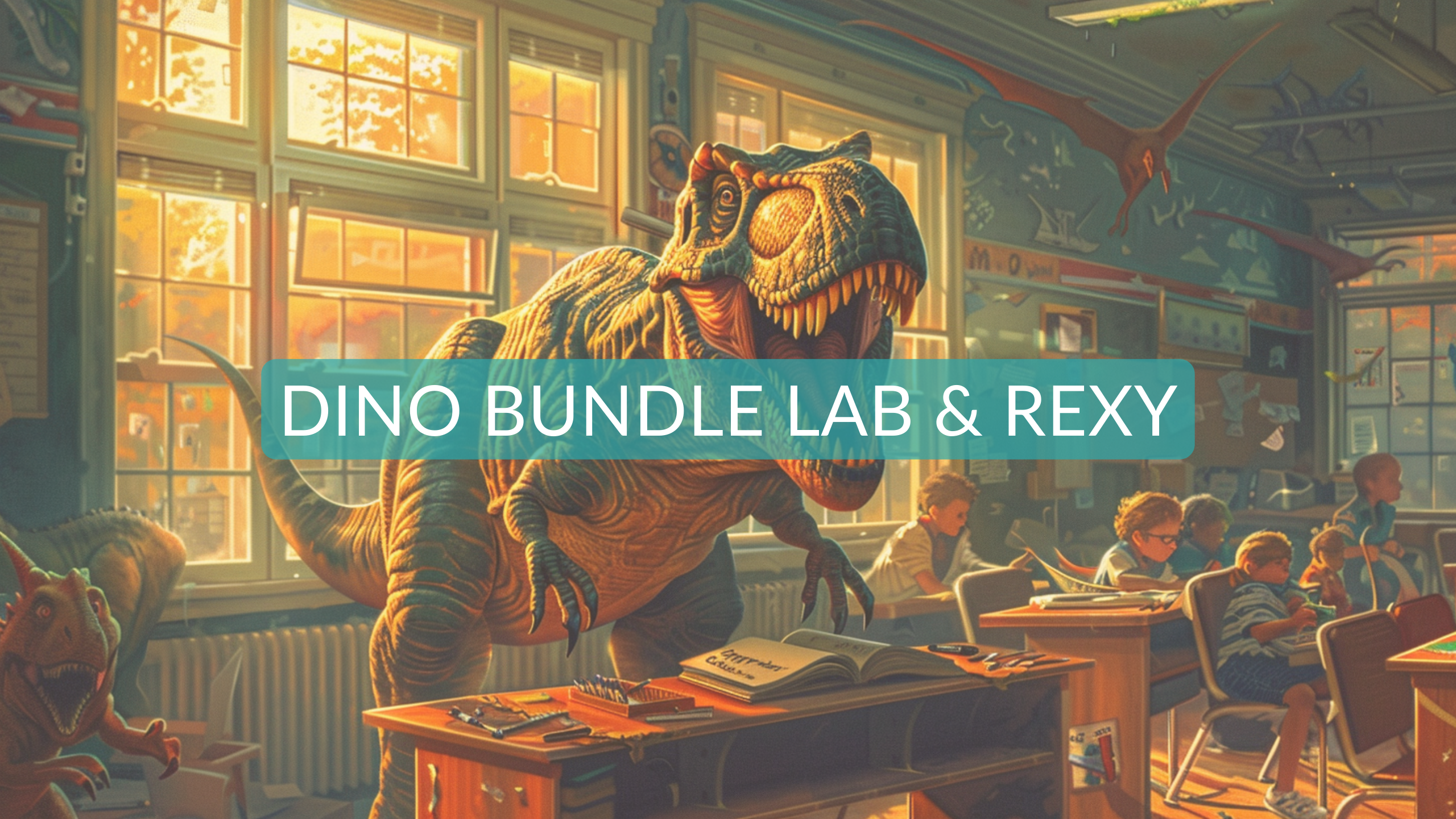 Dino Bundle Lab and Rexy