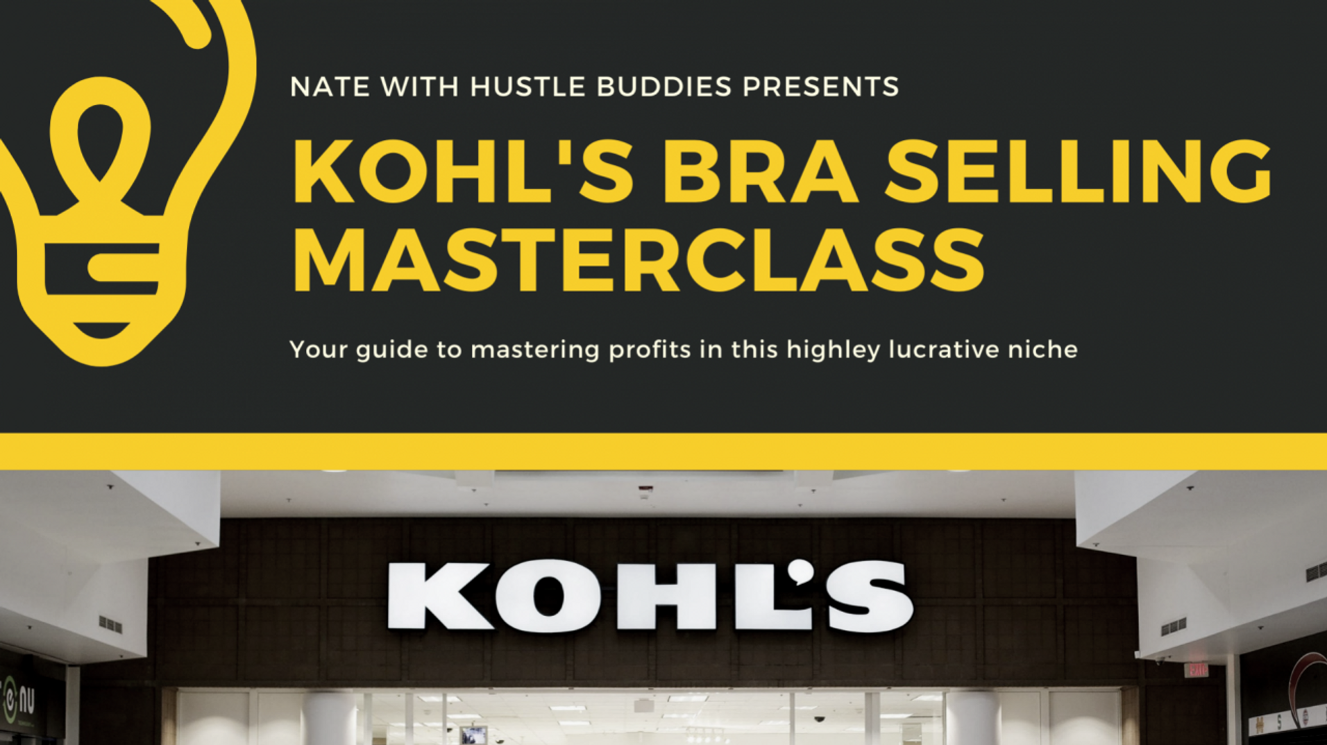 Kohl's Flipping Masterclass