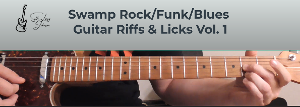 Swamp Rock/Funk/Blues Guitar Riffs and Licks Vol. 1