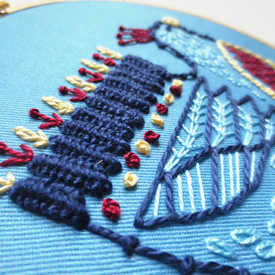 Best Practices and Stitches for Hand Embroidering on Clothing — Beth  Colletti Art & Design