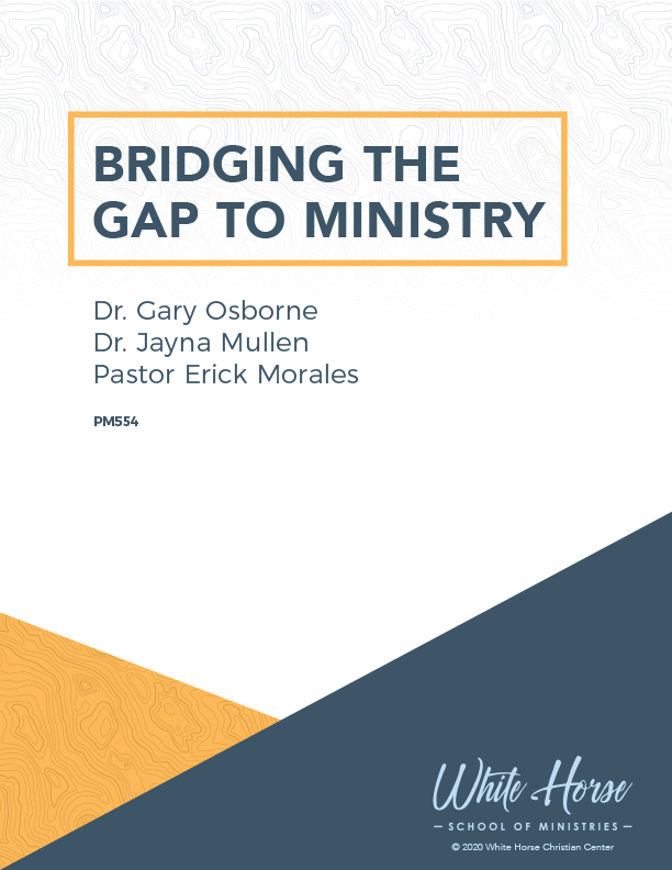 Bridging Your Gap to Ministry - Course Cover