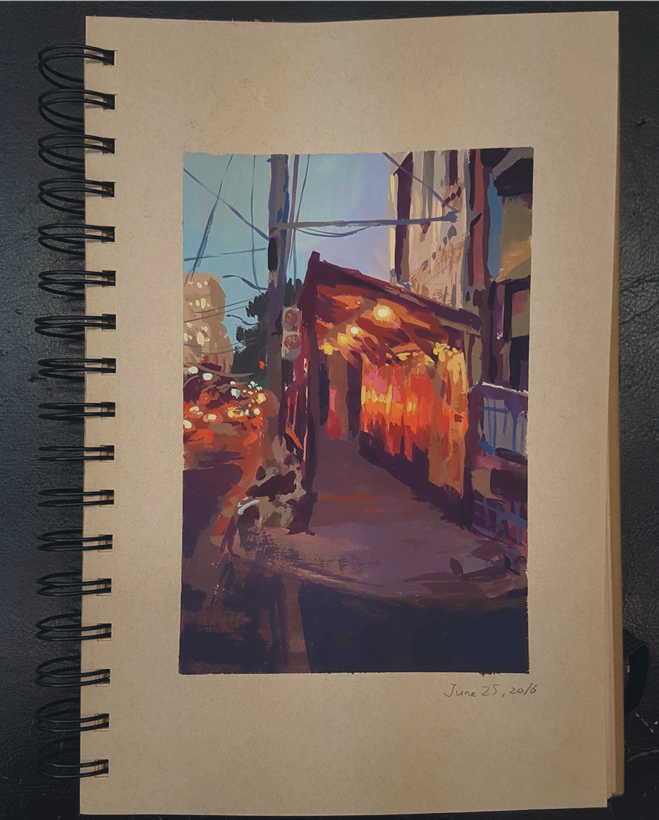 Gouache Painting course!