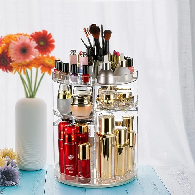 ROTATING COSMETICS ORGANISER