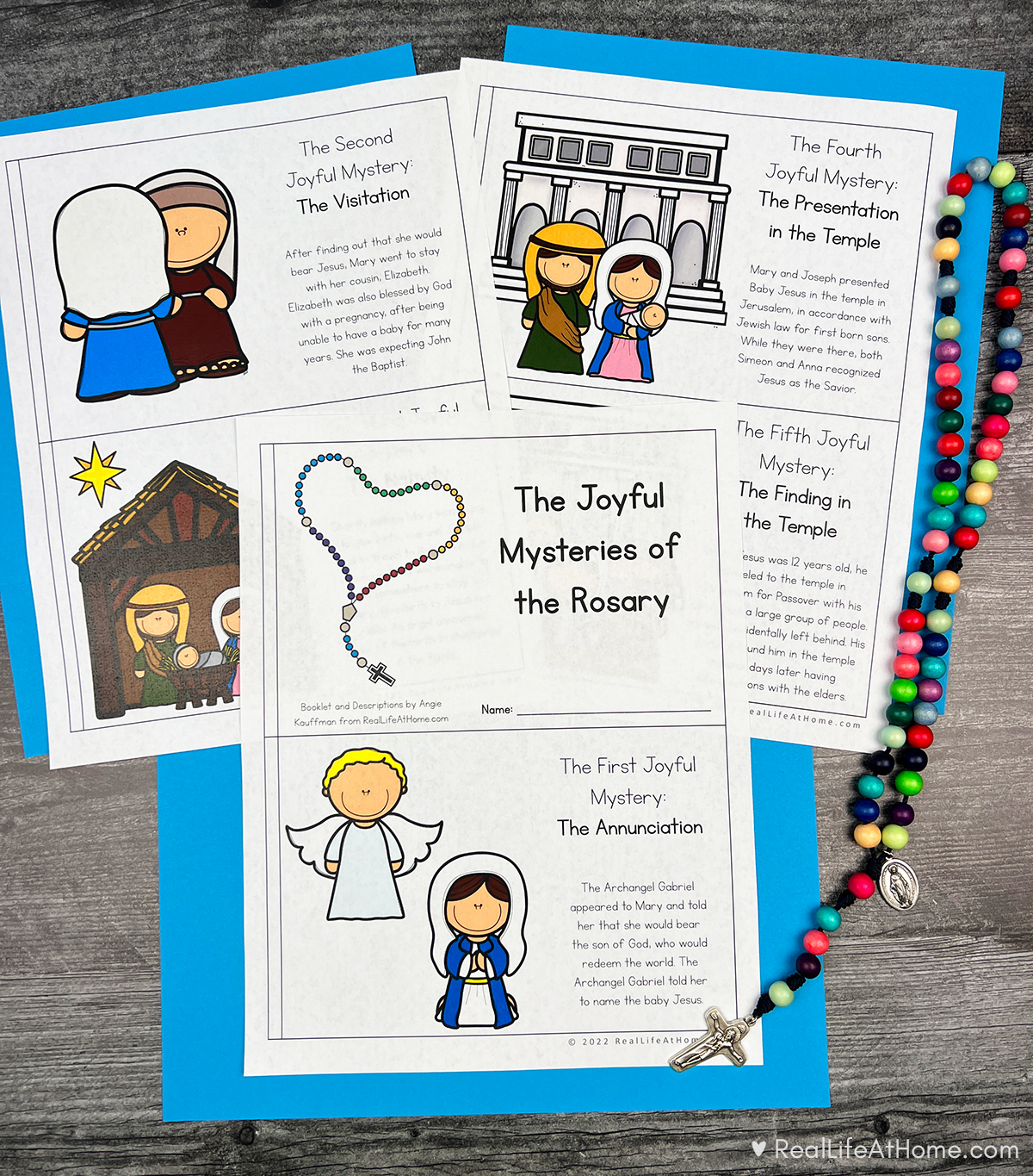 Catholic Icing Monthly Pack Kids Printables