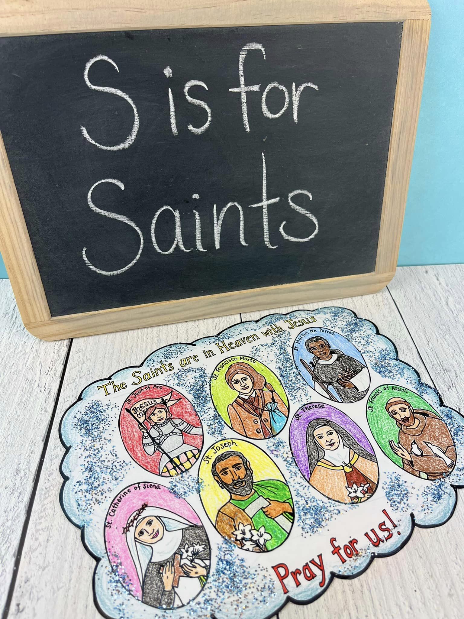 S is for Saints Craft