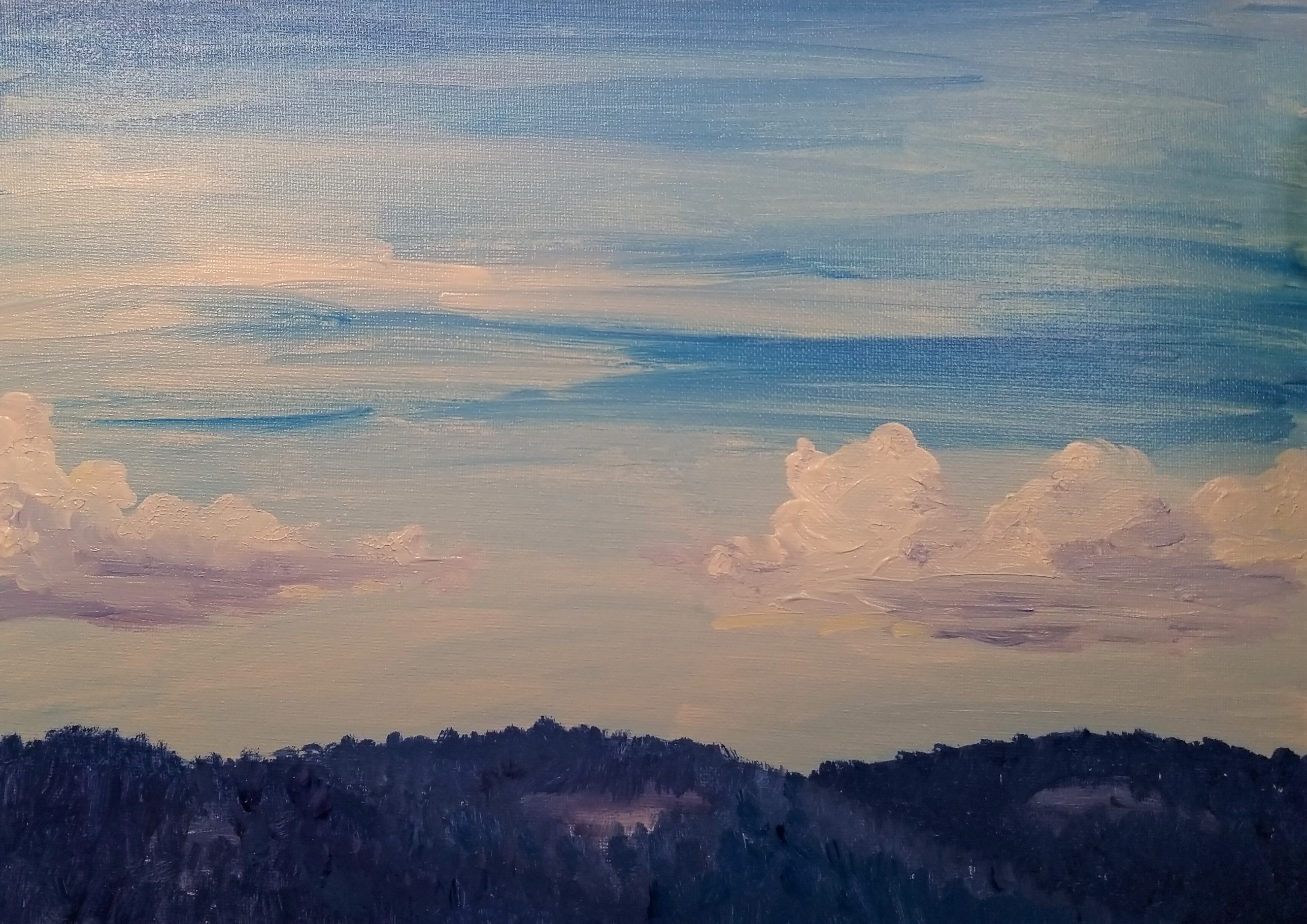 Paint Great Sky in Acrylics