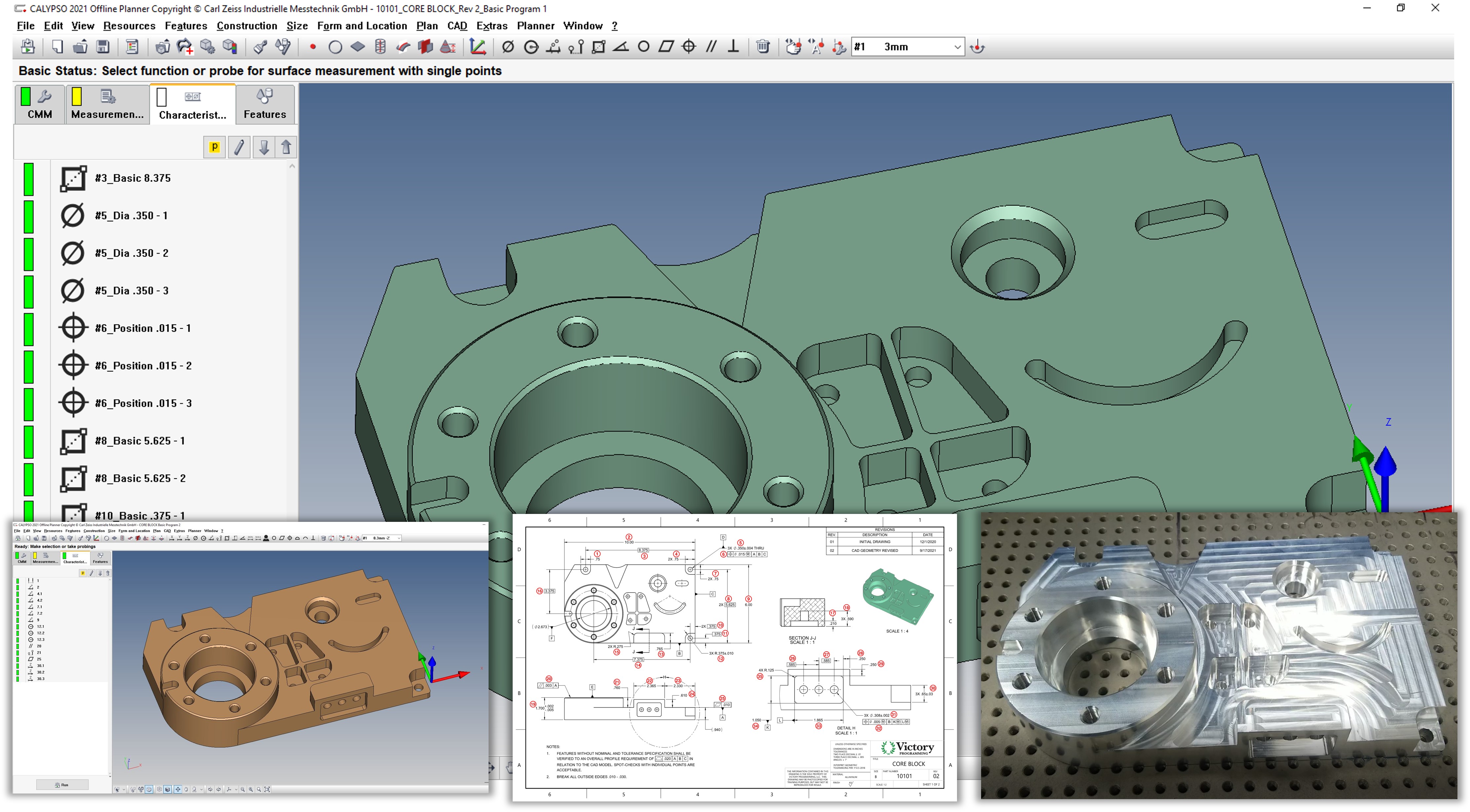 Learn Zeiss Calypso CMM programming on your own schedule