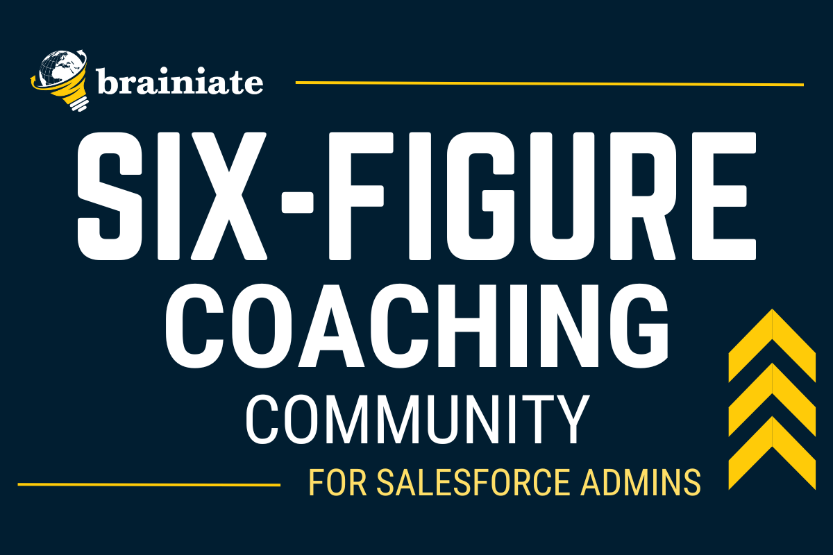 Brainiate Coaching Program for Salesforce Admins