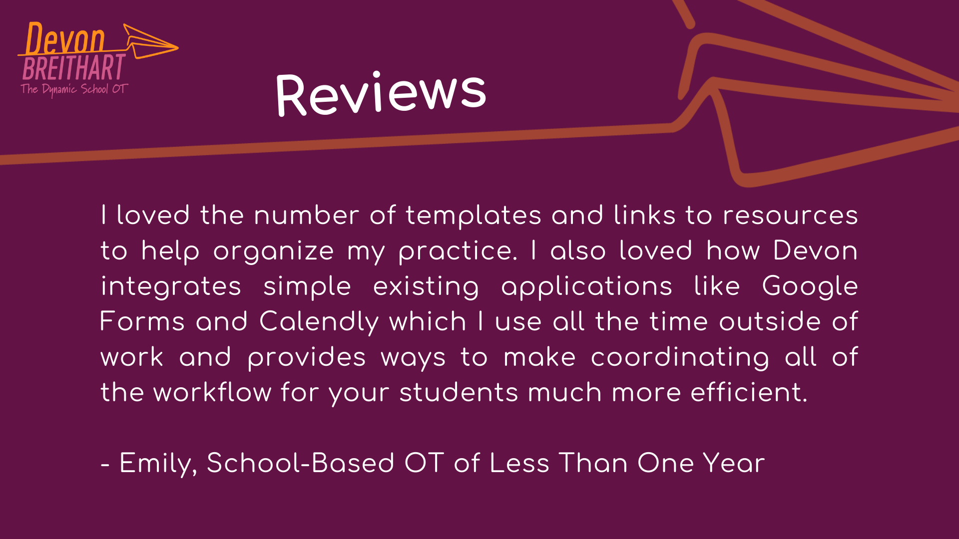 Review of The Dynamic School OT