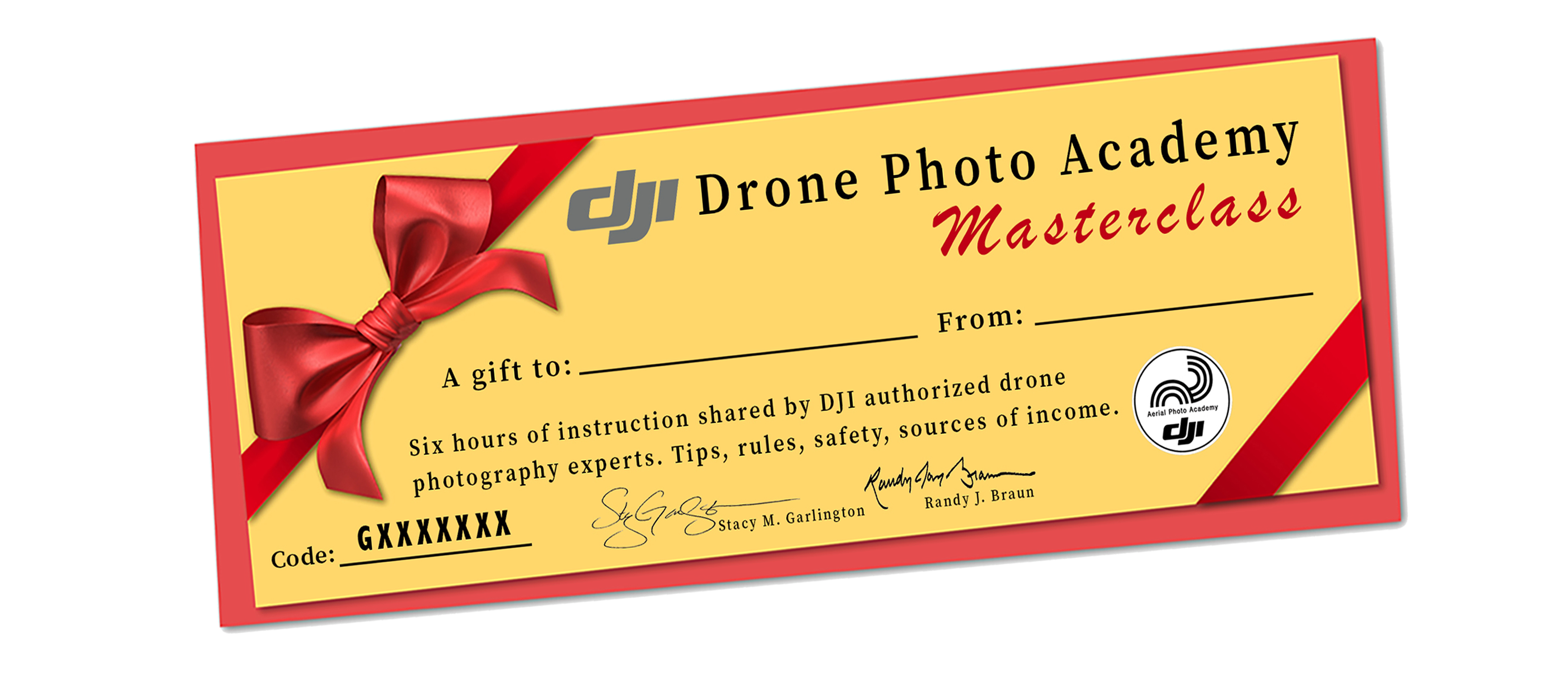 Holiday Gift Certificate for only $124 until Christmas.
