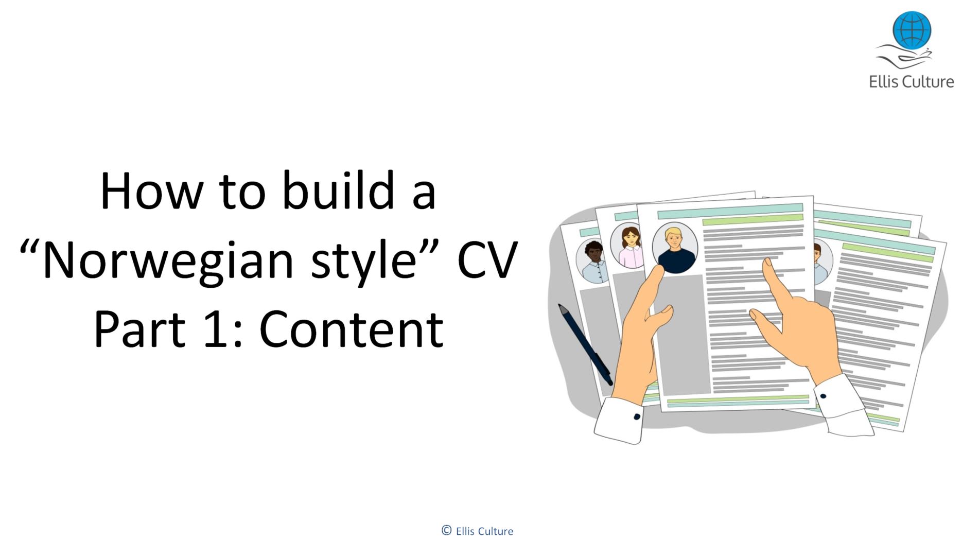 CV content