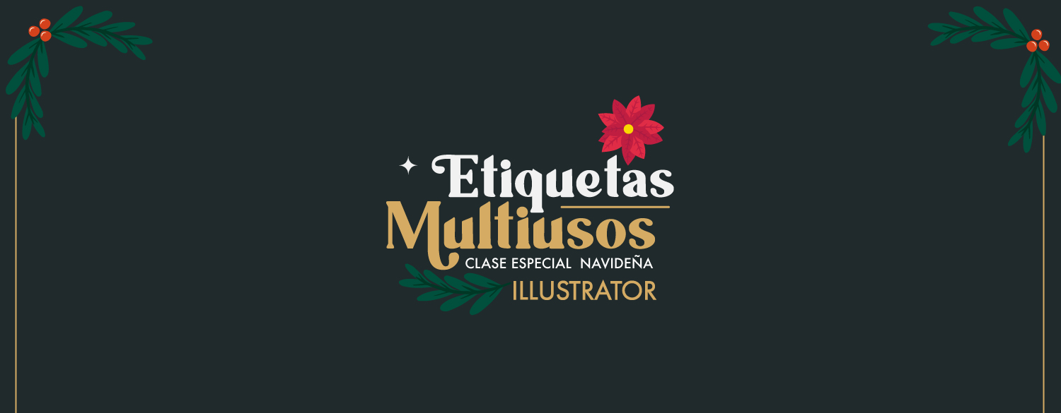 Curso online para diseñar kits e fiesta con illustrator