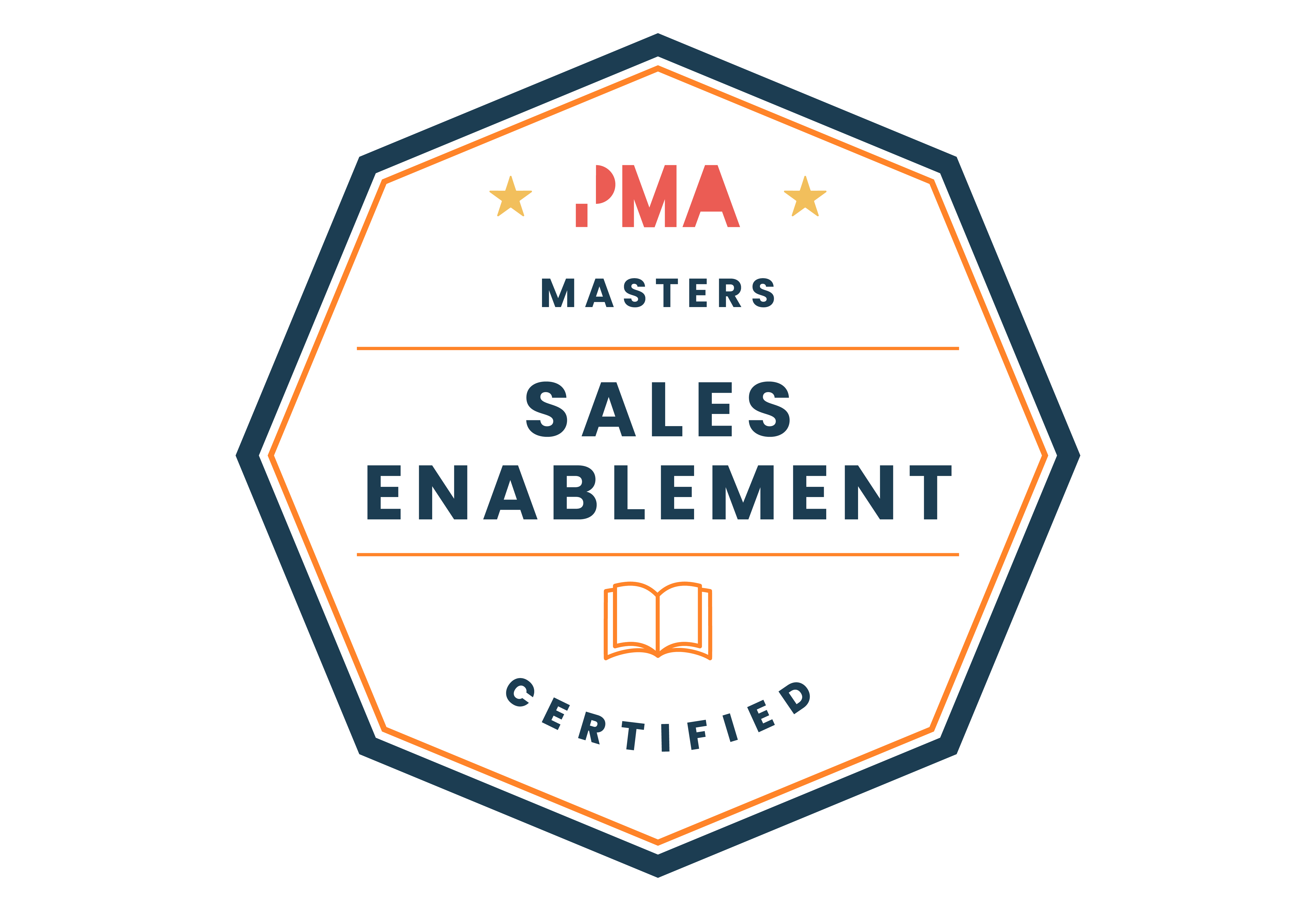 Sales Enablement Certified | Masters badge