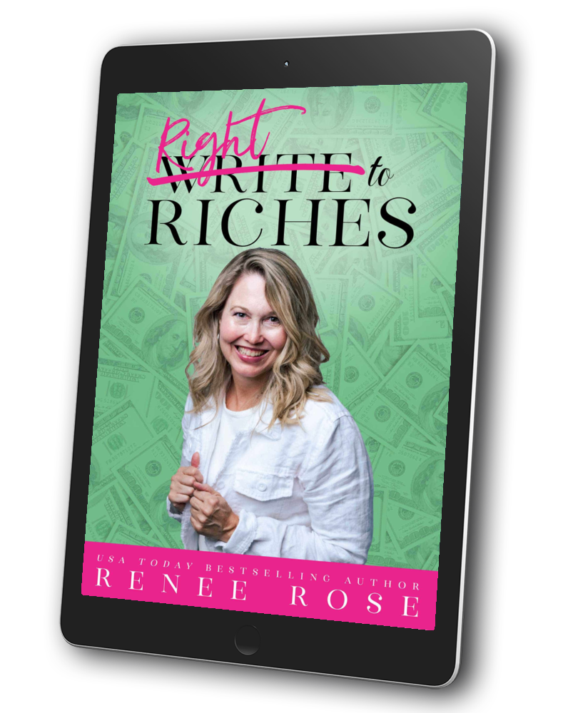 Cover of Write To Riches Book in Ereader