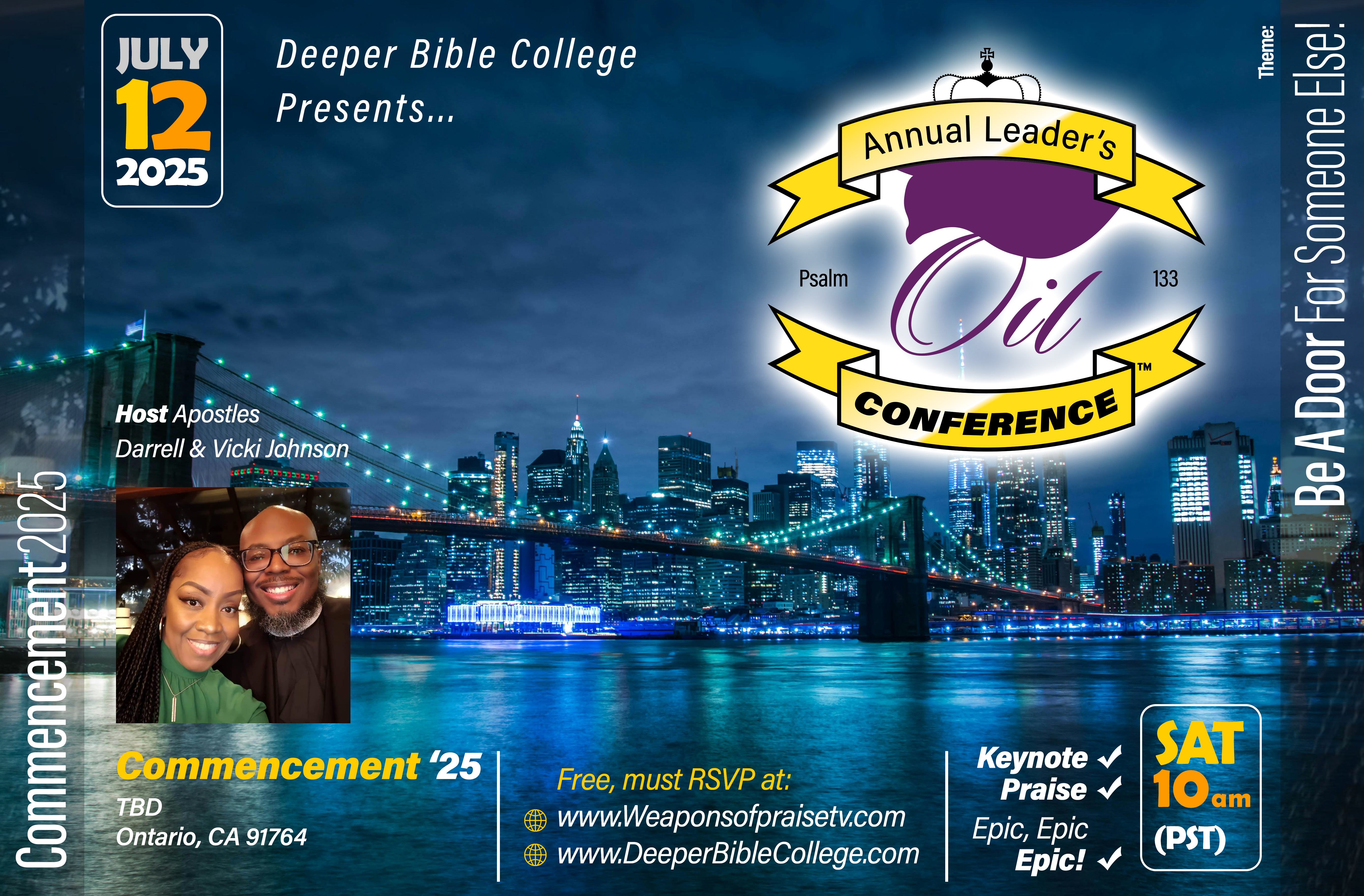 2025 Leaders Oil Conference™  Commencement Ceremonies