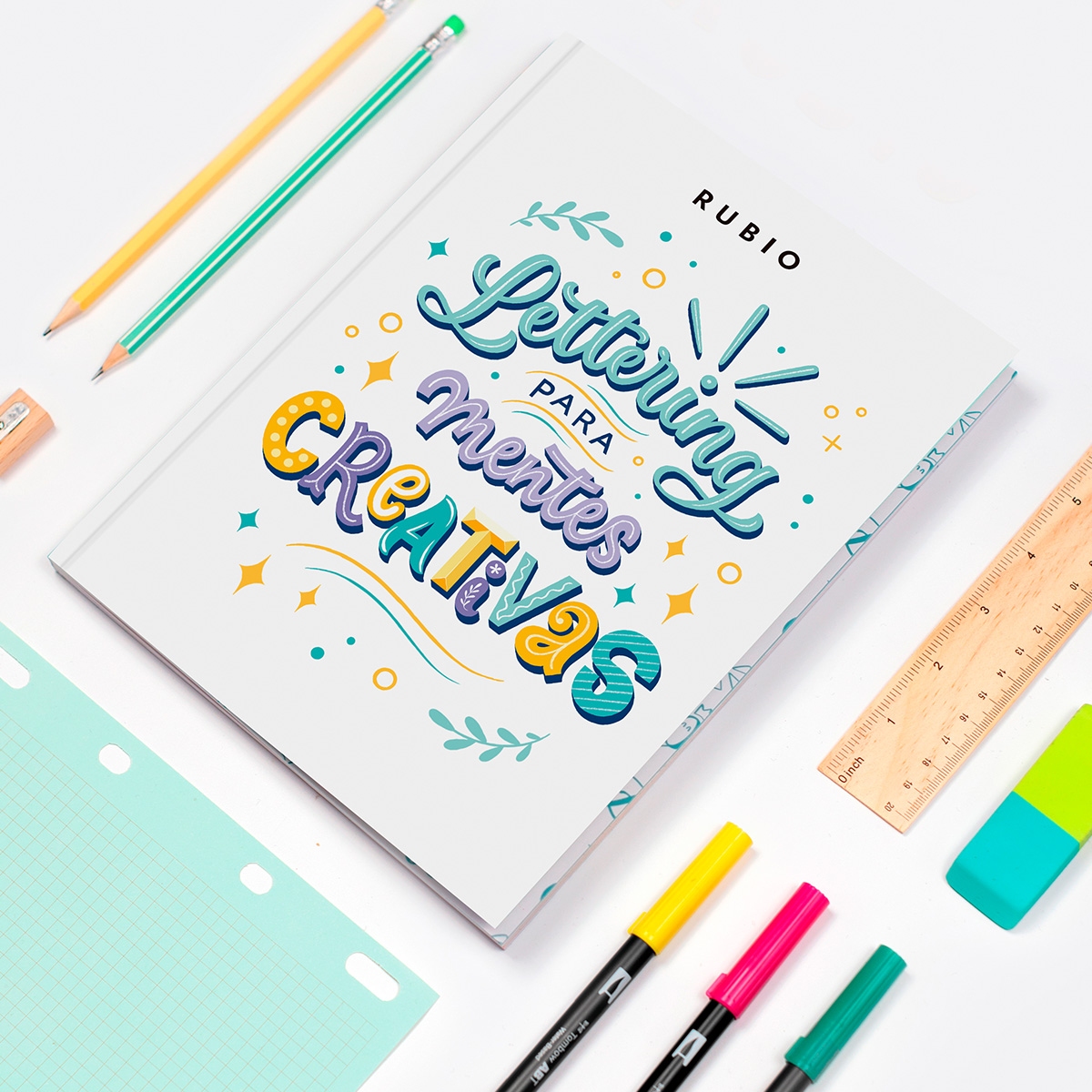 Libro lettering para mentes creativas